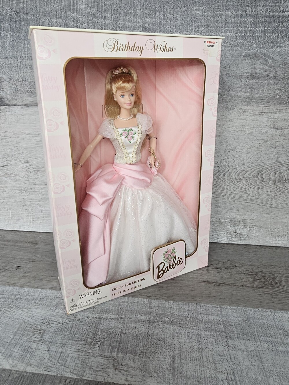 Birthday Wishes Barbie Doll 1998 1st in A Series Collector Edition Mattel #21128
